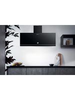 Bauknecht Dunstabzugshauben Einbaugerät DBHVA 92F LM K Schwarz Standgerät Mechanisch Lifestyle frontal