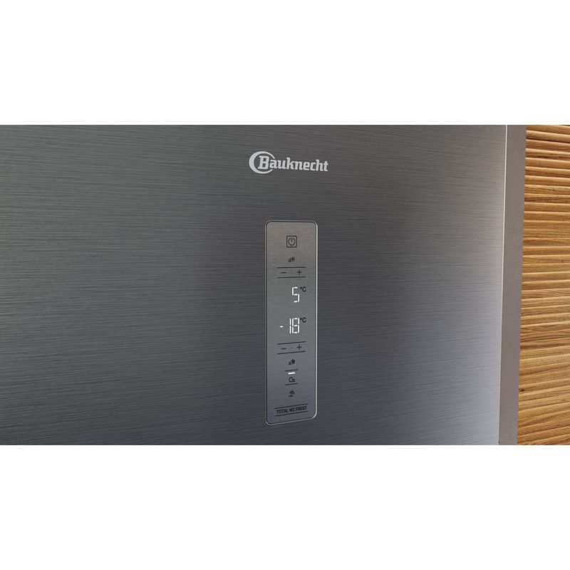 Bauknecht-Kuhl----Gefrierkombination-Standgerat-KGN-20CM3EIN-Saturn-Steel-2-doors-Lifestyle-control-panel