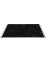 Bauknecht Kochfeld CHR 6642 IN Schwarz Radiant vitroceramic Frontal top down