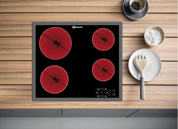 Bauknecht Kochfeld CTAR 8640 IN Schwarz Radiant vitroceramic Lifestyle frontal