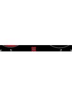 Bauknecht Kochfeld CHR 9642 IN Schwarz Radiant vitroceramic Control panel