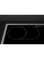 Bauknecht Kochfeld CHR 6642 IN Schwarz Radiant vitroceramic Lifestyle detail