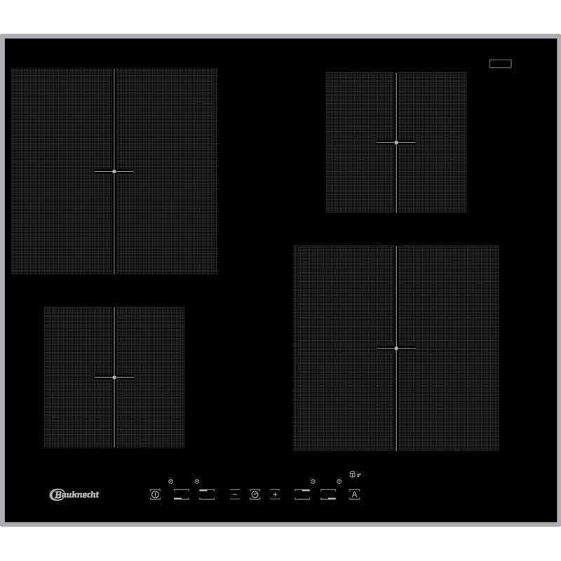 Bauknecht-Kochfeld-CTAI-9640-IN-Schwarz-Induction-vitroceramic-Frontal