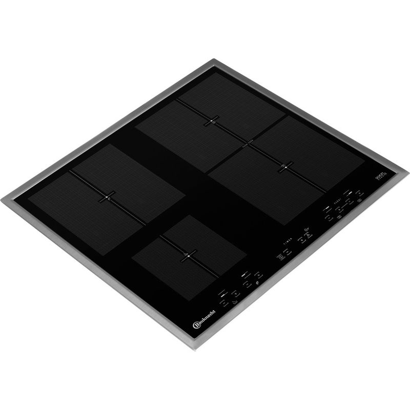 Bauknecht-Kochfeld-CTAI-9640FS-IN-Schwarz-Induction-vitroceramic-Perspective