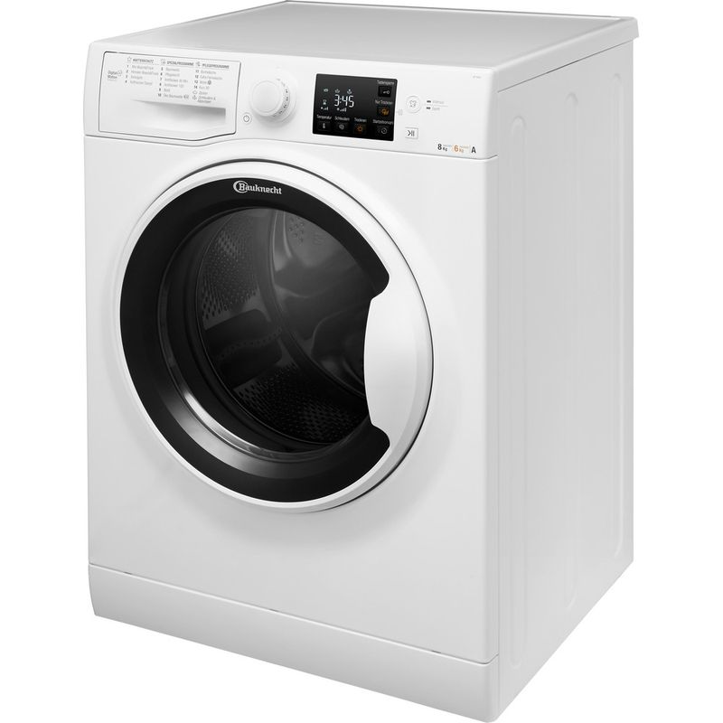 Bauknecht-Waschtrockner-Standgerat-WT-86G4-DE-Weiss-Frontlader-Perspective