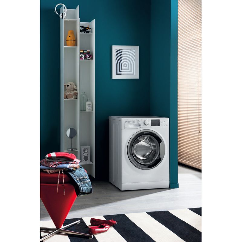 Bauknecht-Waschmaschine-Standgerat-WM-Sense-8G43PS-Weiss-Frontlader-A----Lifestyle-perspective