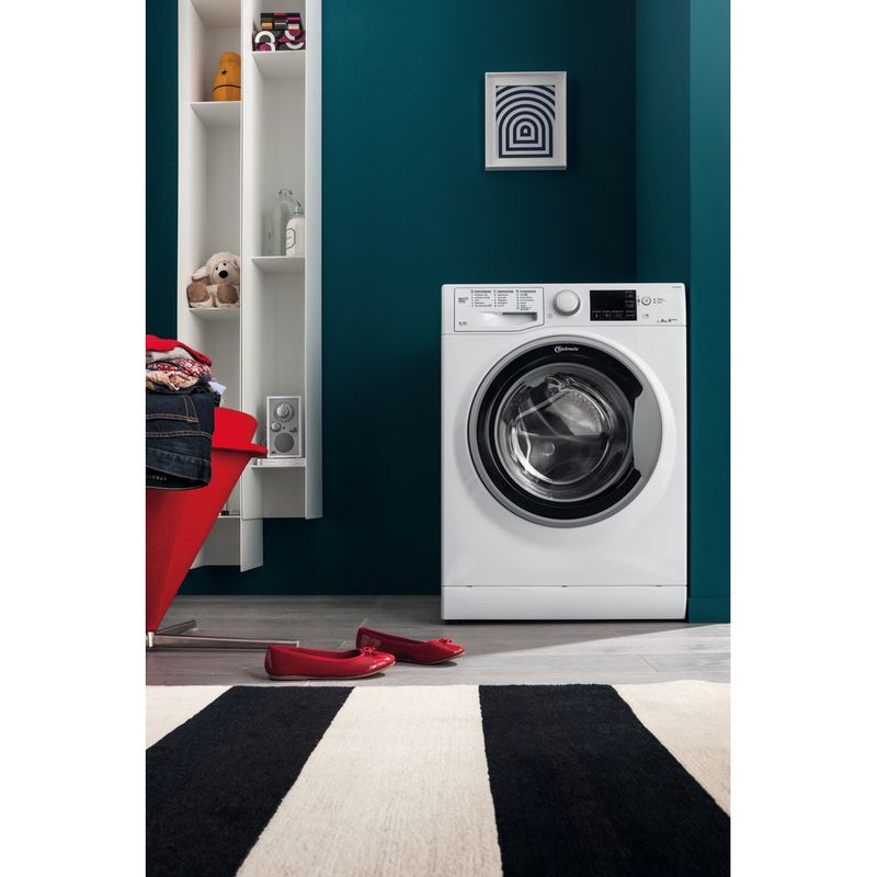 Bauknecht-Waschmaschine-Standgerat-WM-Sense-8G43PS-Weiss-Frontlader-A----Lifestyle-frontal