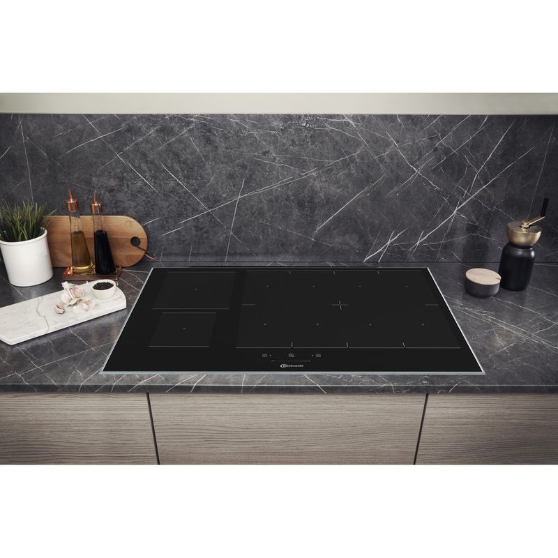 Bauknecht Kochfeld CTAC 8905AFS AL Schwarz Induction vitroceramic Lifestyle frontal top down