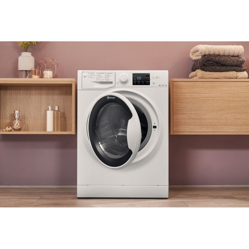 Bauknecht-Waschtrockner-Standgerat-WT-86G4-DE-Weiss-Frontlader-Lifestyle-frontal-open