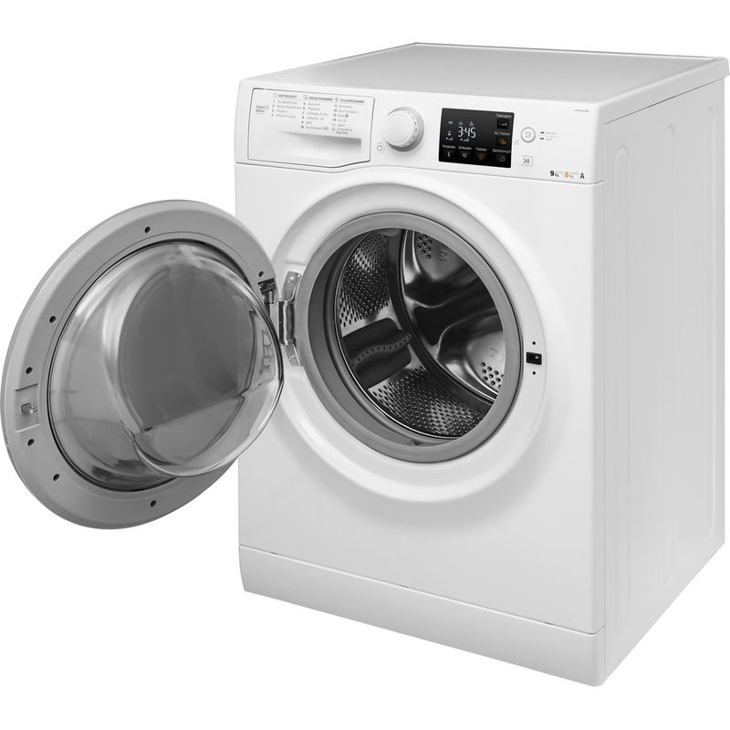 Bauknecht-Waschtrockner-Standgerat-WATK-Sense-96G6-DE-Weiss-Frontlader-Perspective-open