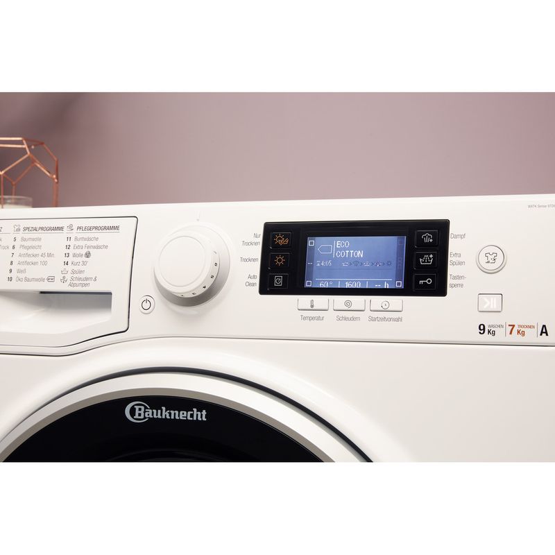 Bauknecht-Waschtrockner-Standgerat-WATK-Sense-97D6-EU-Weiss-Frontlader-Lifestyle-control-panel