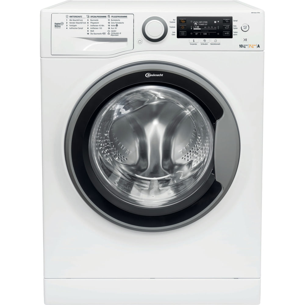 Bauknecht Waschtrockner WATK Sense 107D61 EU: Jetzt die innovativen Funktionen der neuen Bauknecht Waschtrockner für sich und Ihre Liebsten entdecken!