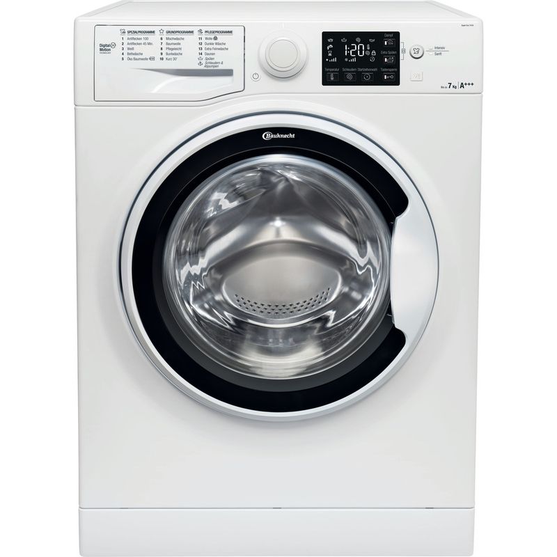 Bauknecht-Waschmaschine-Standgerat-Super-Eco-7418-Weiss-Frontlader-A----Frontal