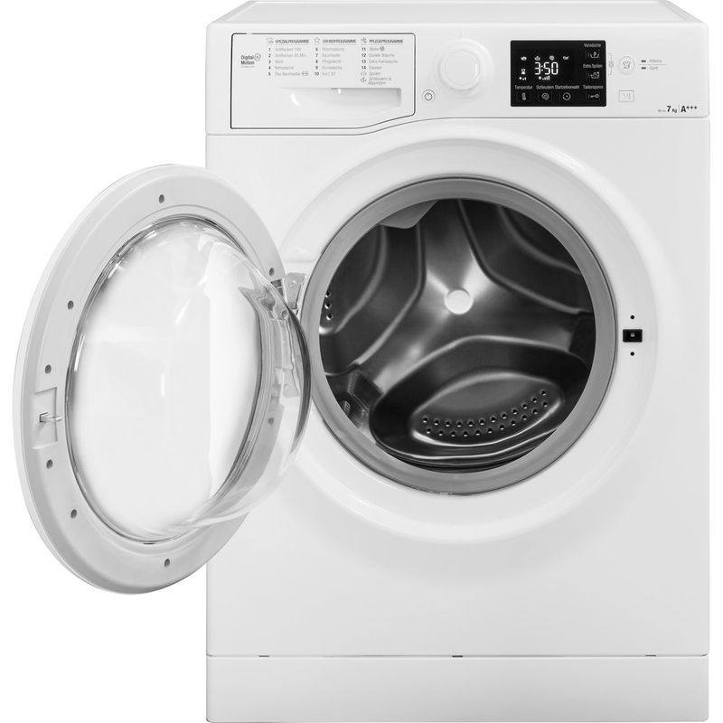 Bauknecht-Waschmaschine-Standgerat-Super-Eco-7418-Weiss-Frontlader-A----Frontal-open