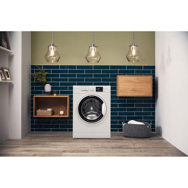 Bauknecht-Waschmaschine-Standgerat-Super-Eco-7418-Weiss-Frontlader-A----Lifestyle-frontal