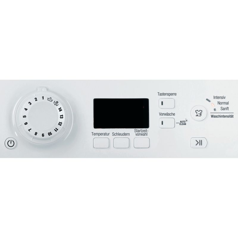 Bauknecht-Waschmaschine-Standgerat-HWM-8F4-Weiss-Frontlader-A----Control-panel