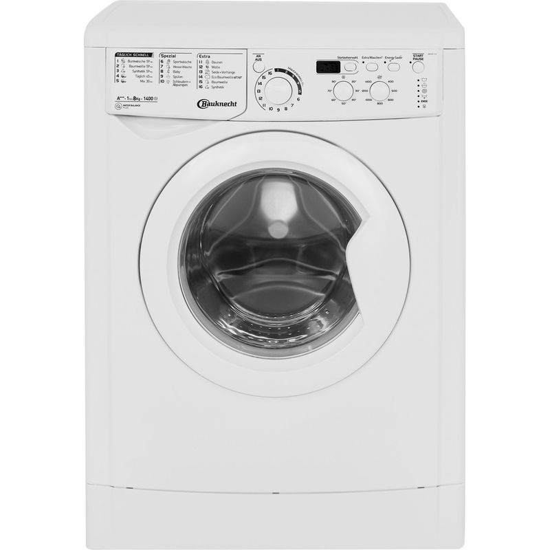 Bauknecht-Waschmaschine-Standgerat-WM-MT-8-IV-Weiss-Frontlader-A----Frontal