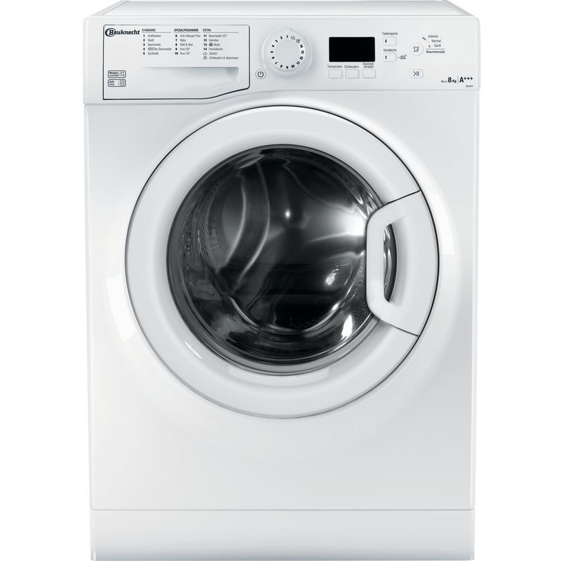 Bauknecht-Waschmaschine-Standgerat-EW-8F4-Weiss-Frontlader-A----Frontal