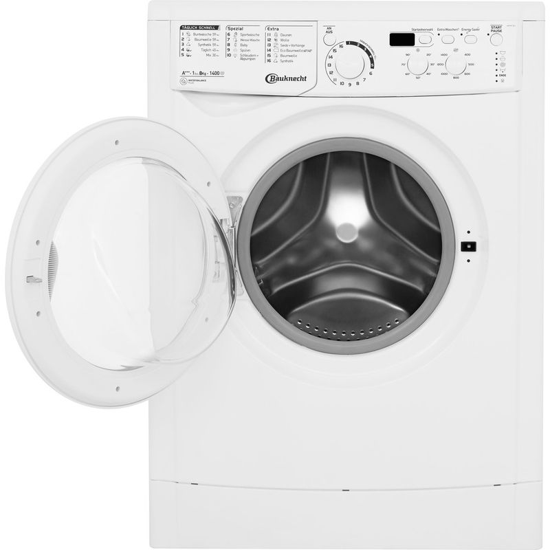 Bauknecht-Waschmaschine-Standgerat-WM-MT-8-IV-Weiss-Frontlader-A----Frontal-open