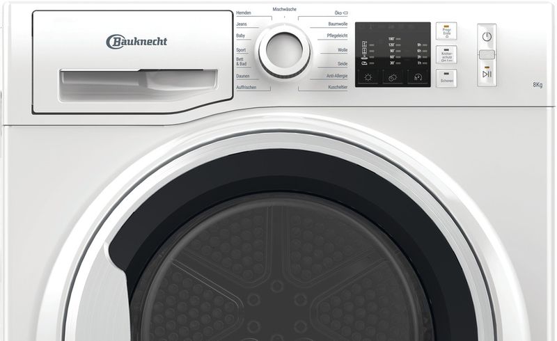 Bauknecht-Trockner-T-Soft-CM10-8BWK-DE-Weiss-Control-panel