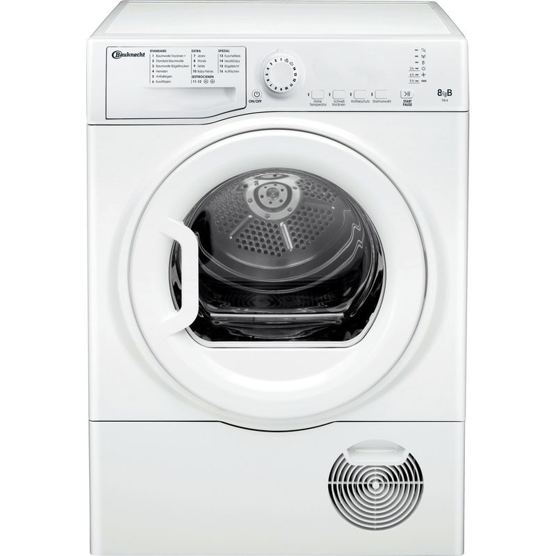 Bauknecht Trockner TKY 8B L Weiss Frontal
