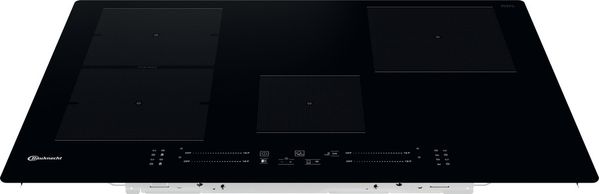 Bauknecht Kochfeld BS 7277F NE Schwarz Induction vitroceramic Frontal top down