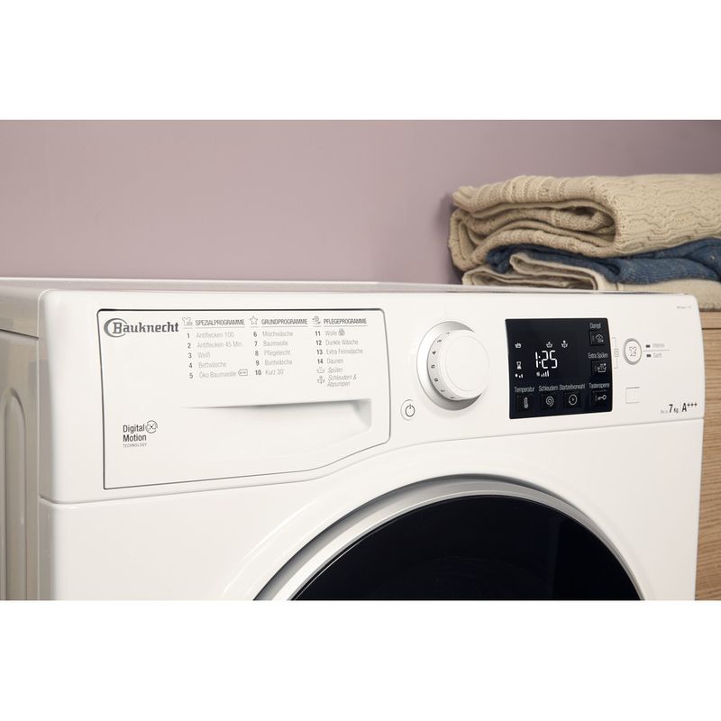 Bauknecht-Waschmaschine-Standgerat-WM-Steam-8-100-Weiss-Frontlader-A----Lifestyle-control-panel