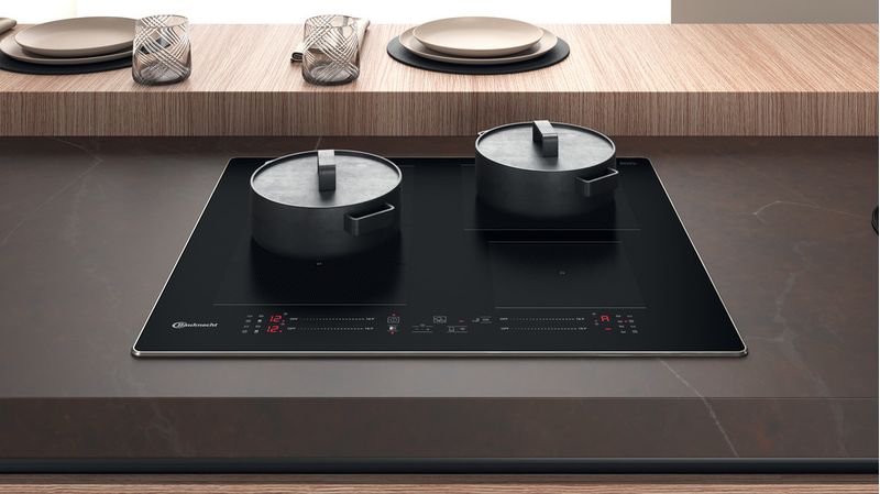 Bauknecht Kochfeld BS 3960F AL Schwarz Induction vitroceramic Lifestyle frontal top down