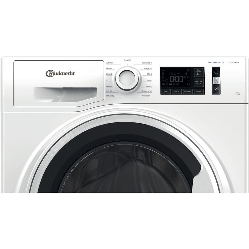 Bauknecht-Waschmaschine-Standgerat-WA-Ultra-711C-Weiss-Frontlader-D-Control-panel