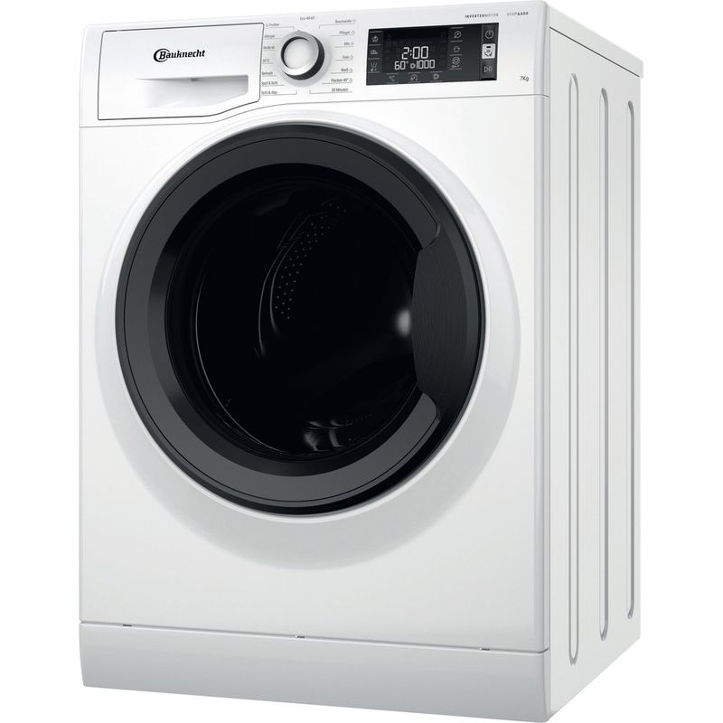 Bauknecht-Waschmaschine-Standgerat-WM-Elite-722-C-Weiss-Frontlader-D-Perspective