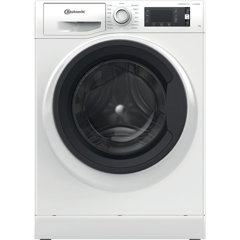 Bauknecht-Waschmaschine-Standgerat-WA-Platinum-722-C-Weiss-Frontlader-D-Frontal