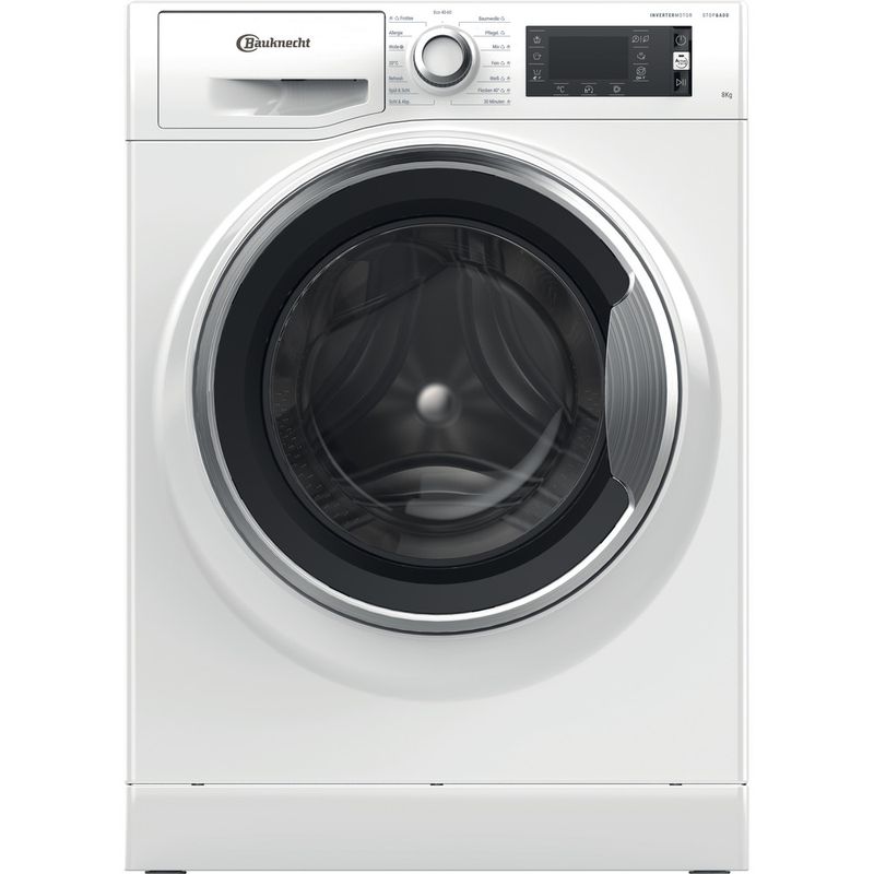 Bauknecht-Waschmaschine-Standgerat-WM-Elite-816-C-Weiss-Frontlader-D-Frontal