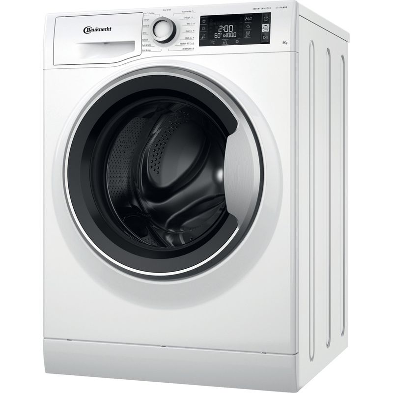Bauknecht-Waschmaschine-Standgerat-WM-Elite-816-C-Weiss-Frontlader-D-Perspective