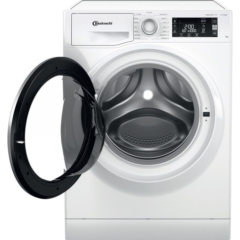 Bauknecht-Waschmaschine-Standgerat-WM-Elite-816-C-Weiss-Frontlader-D-Frontal-open