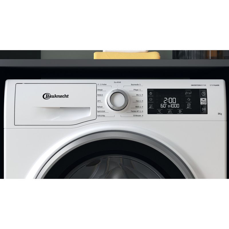Bauknecht-Waschmaschine-Standgerat-WM-Elite-816-C-Weiss-Frontlader-D-Lifestyle-control-panel