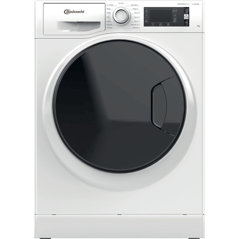 Bauknecht-Waschmaschine-Standgerat-WA-Platinum-823-PS-Weiss-Frontlader-B-Frontal
