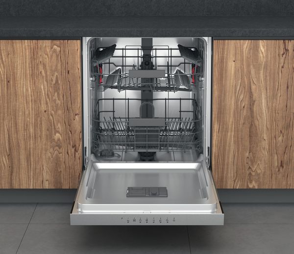 Bauknecht-Dishwasher-Einbaugerat-OBBC-Ecostar-5320-Teilintegriert-D-Frontal-open