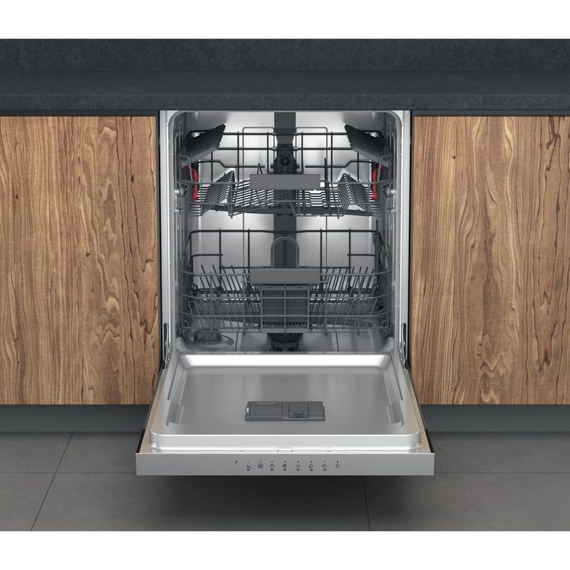 Bauknecht Dishwasher Einbaugerät OBBC Ecostar 5320 Teilintegriert D Frontal open