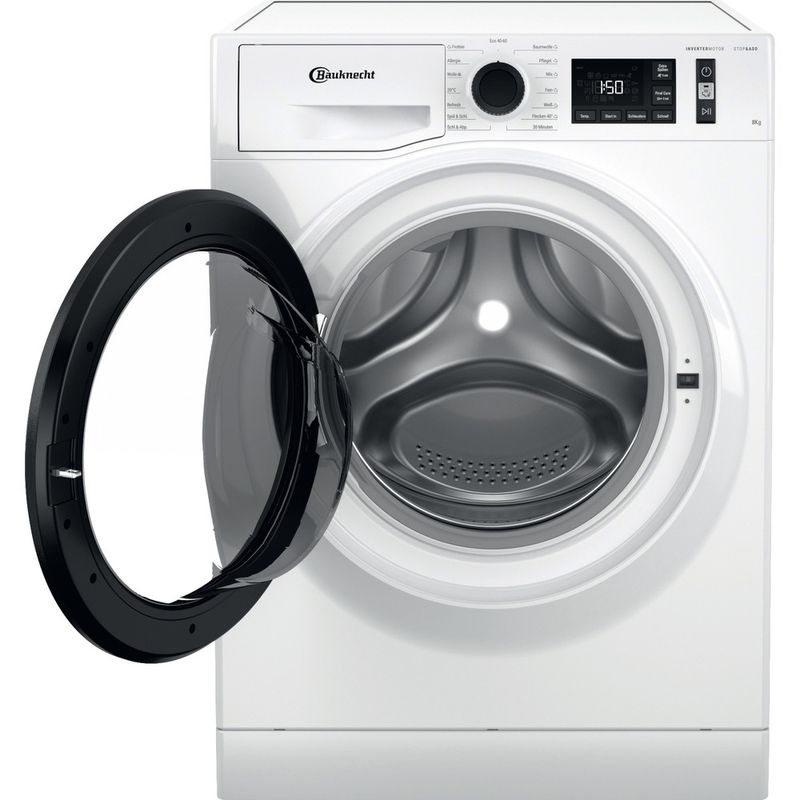 Bauknecht-Waschmaschine-Standgerat-WM-Elite-811-C-Weiss-Frontlader-C-Frontal-open