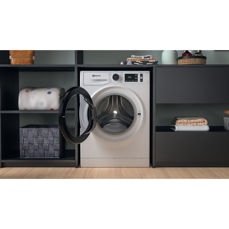 Bauknecht-Waschmaschine-Standgerat-WM-Elite-811-C-Weiss-Frontlader-C-Lifestyle-frontal-open
