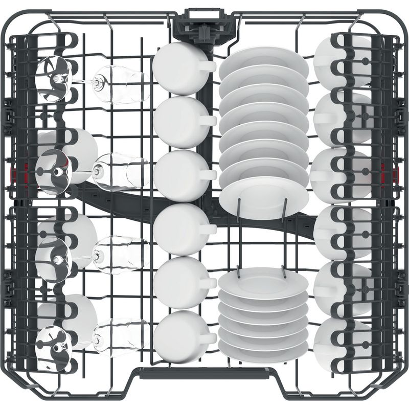 Bauknecht Dishwasher Einbaugerät OBBC Ecostar 5320 Teilintegriert D Rack