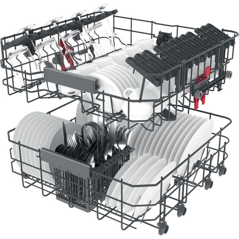 Bauknecht Dishwasher Einbaugerät OBBC Ecostar 5320 Teilintegriert D Technical Translucent