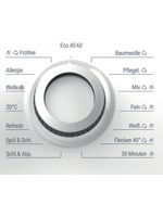 Bauknecht-Waschmaschine-Standgerat-WM-Class-823-PS-Weiss-Frontlader-B-Control-panel