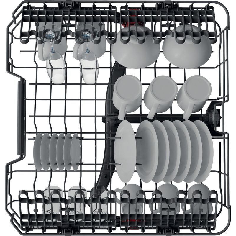 Bauknecht Dishwasher Einbaugerät OBIC Ecostar 5320 Vollintegriert (Lieferung ohne Möbelfront) D Rack