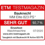 Bauknecht-Waschmaschine-Standgerat-WM-Elite-823-PS-Weiss-Frontlader-B-Award