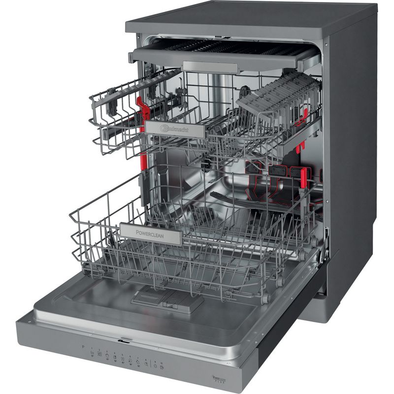 Bauknecht Dishwasher Standgerät OBFO PowerClean 6330 Standgerät D Perspective open