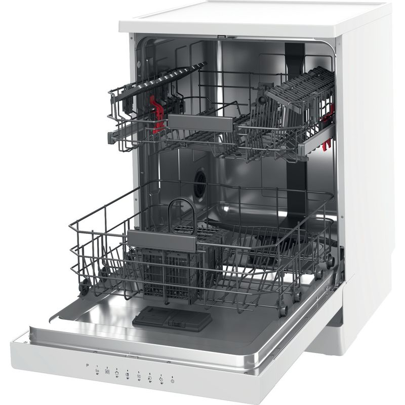 Bauknecht Dishwasher Standgerät OBFC Ecostar 5320 Standgerät D Perspective open