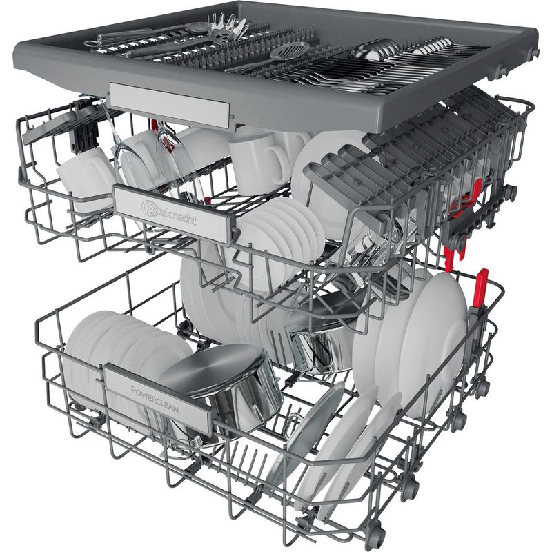 Bauknecht Dishwasher Standgerät OBFO PowerClean 6330 Standgerät D Technical Translucent