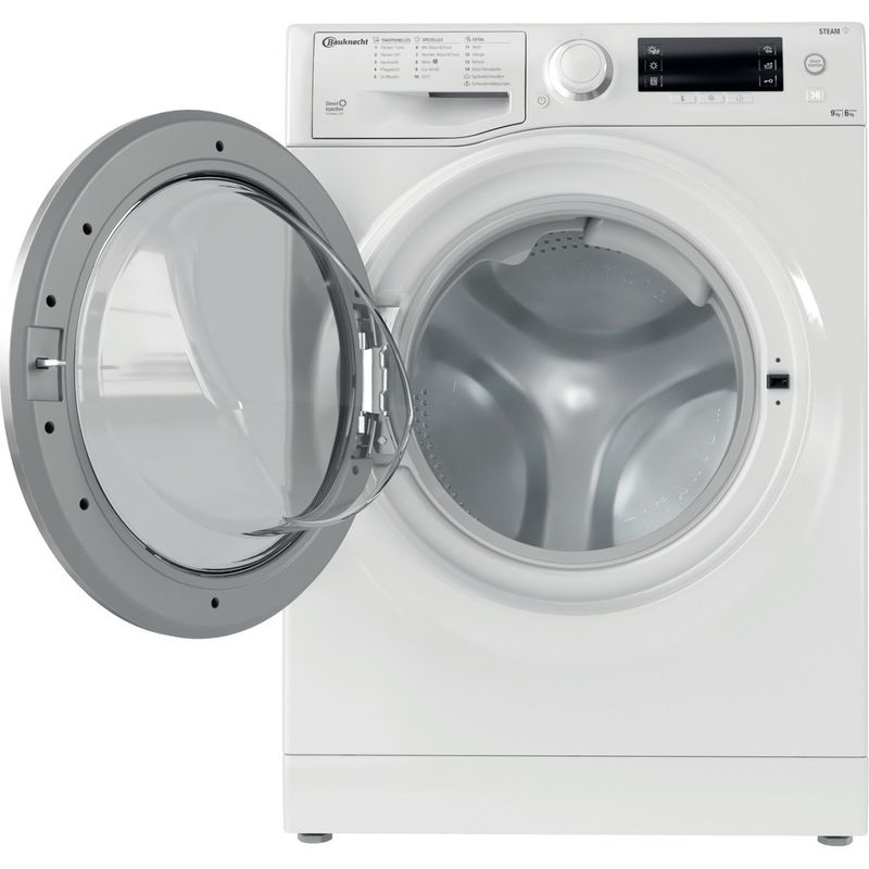 Bauknecht-Waschtrockner-Standgerat-WATK-Sense-96L6-DE-N-Weiss-Frontlader-Frontal-open