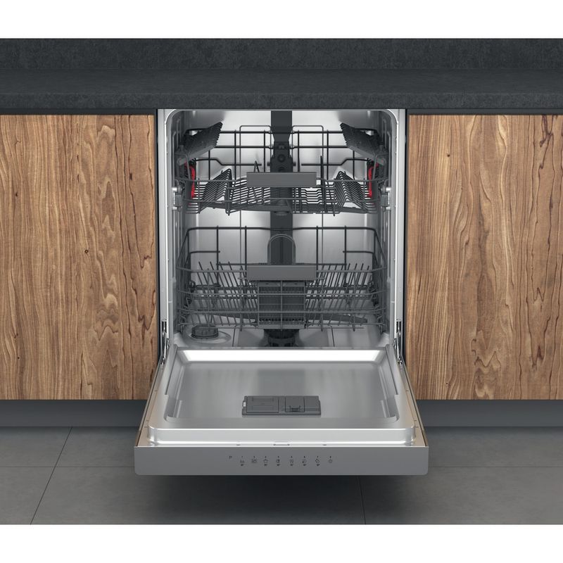 Bauknecht Dishwasher Einbaugerät OBUC Ecostar 5320 Unterbau D Frontal open